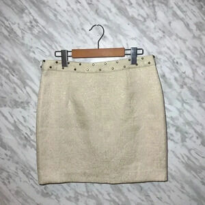 Vero  Moda Mini Skirt Cream Size Large